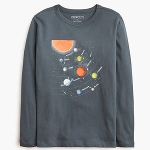 Crewcuts Kids Cosmic Adventure Tee - Dark Gray